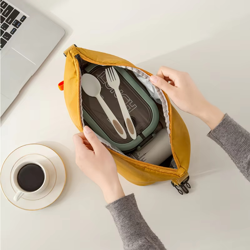 Food Storage Aluminum - 1pcs 점심 팩 절연 도시락 가방