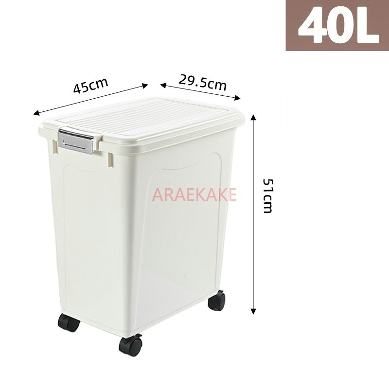 Food Storage For Dog - 대용량 두꺼운 개 사료 양동이, 밀폐