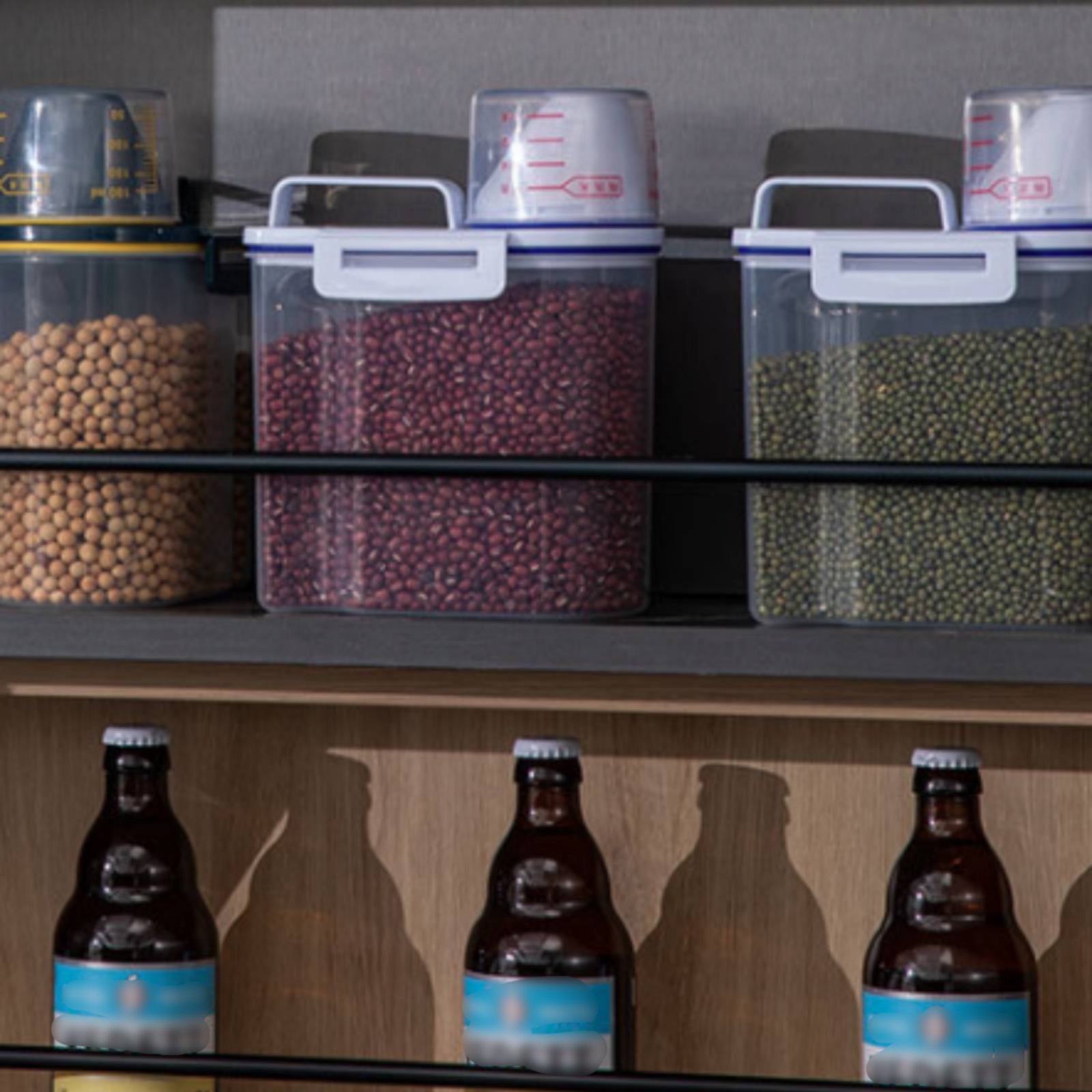 Food Storage Airtight - 쌀 보관 용기 습기 차단 쌀
