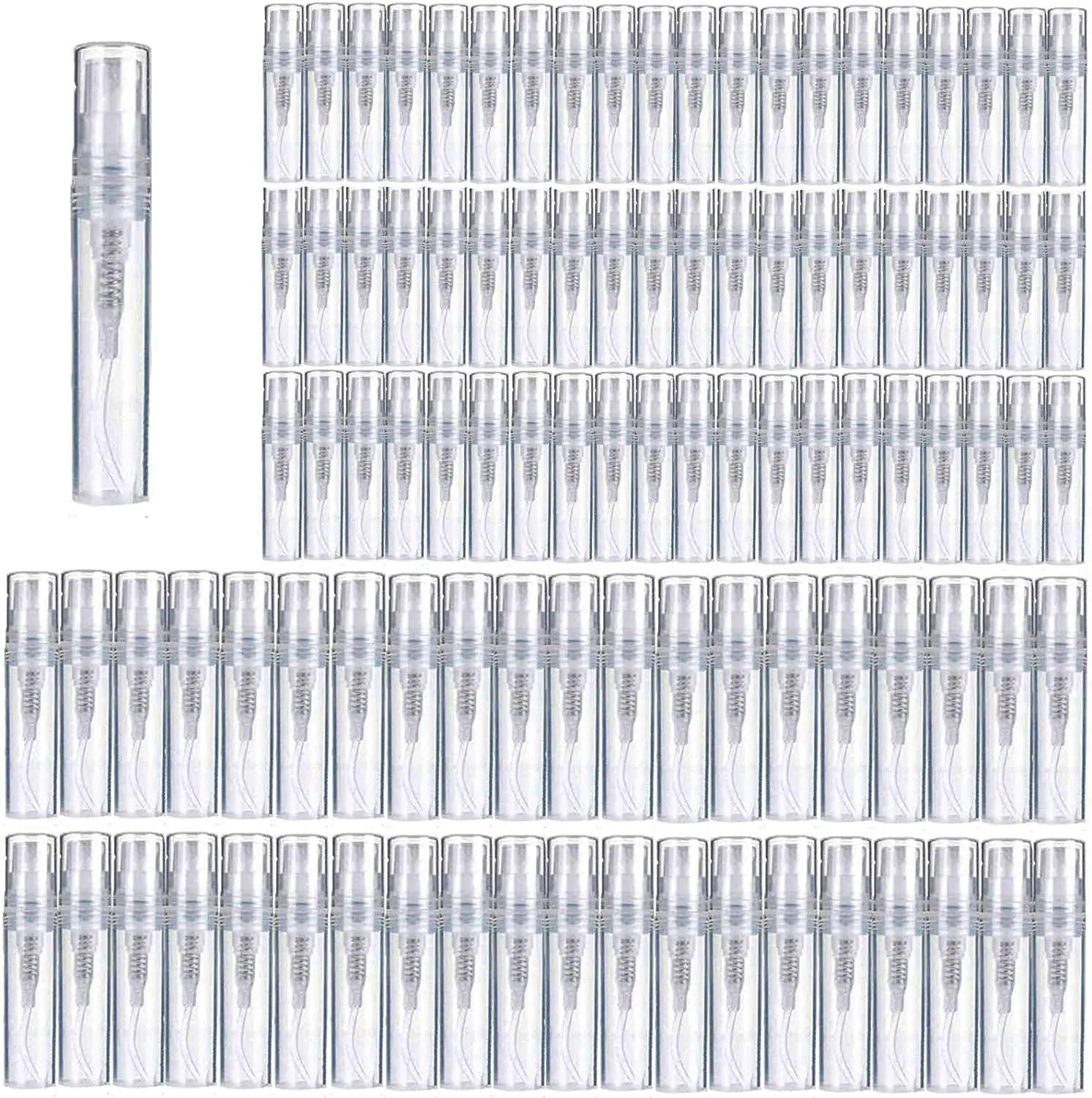 Food Storage Drums - 100Pcs 2ml 3ml 5ml 미니 플라스틱