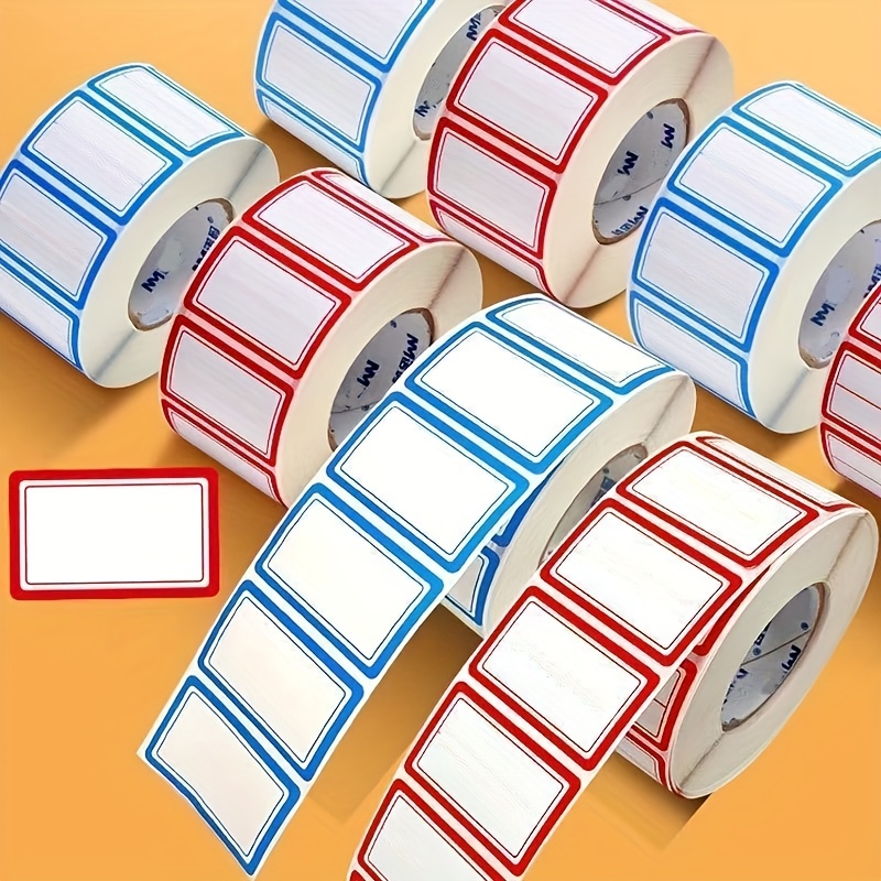 Food Storage Label - 1000개 냉동 라벨 - 방수 및