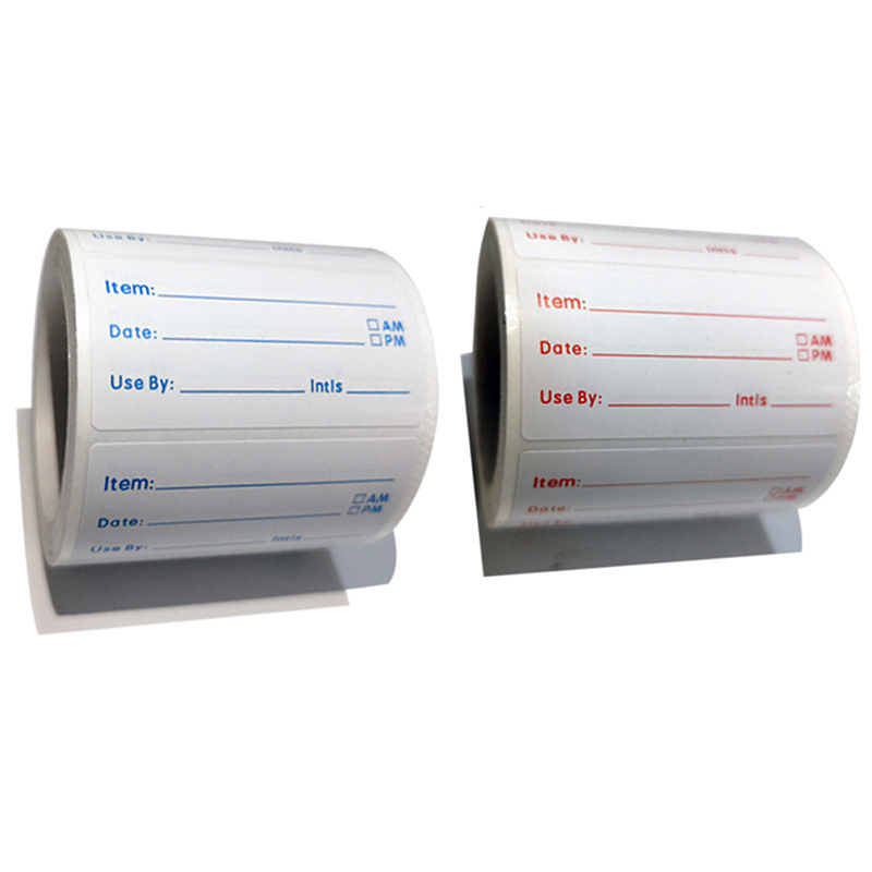 Food Storage Labels - 【F】500개/롤 주방 스티커 냉장고 냉동고 식품