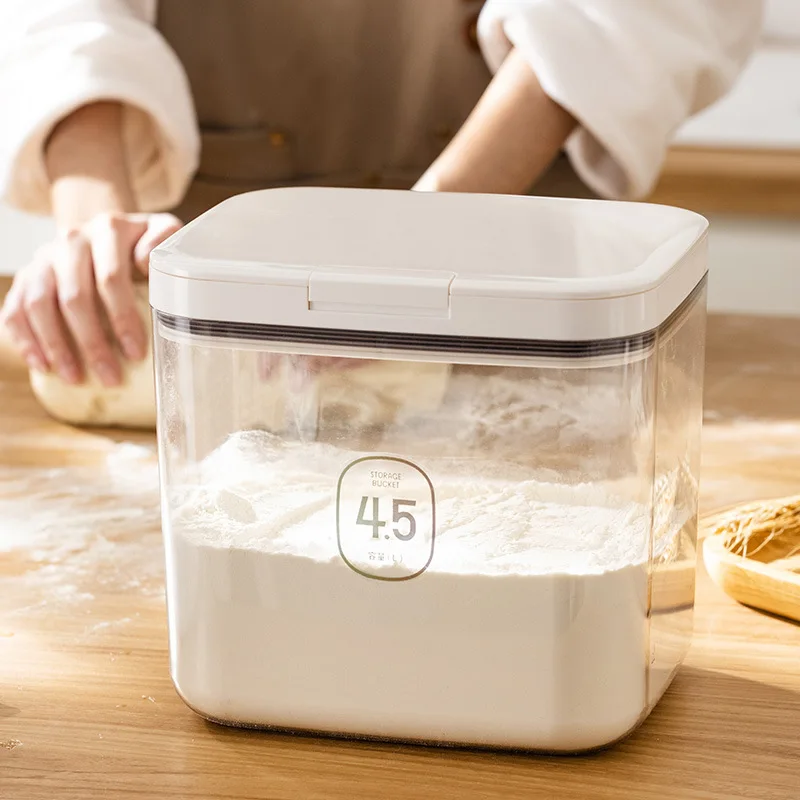 Food Storage Drums - 가정용 밀폐 밀가루 양동이, 식품 등급