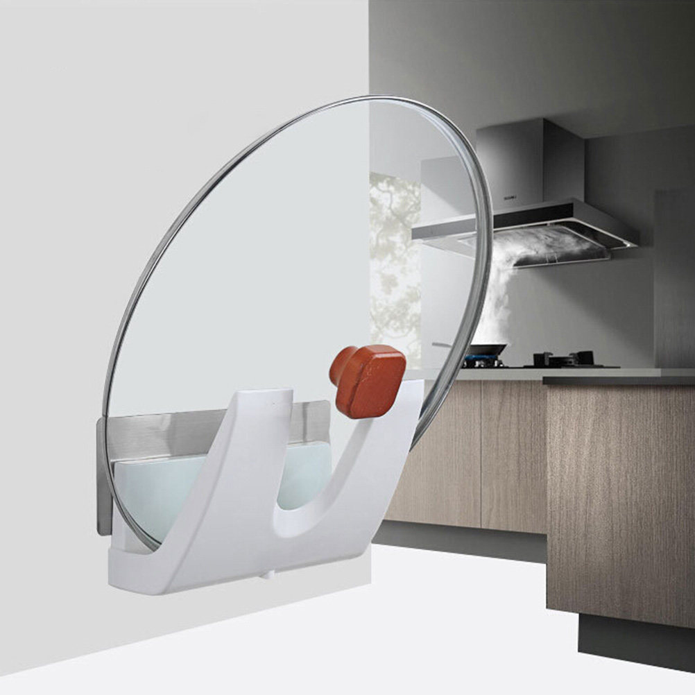Food Storage Organizer - ABS 소재 냄비 뚜껑 보관대, 소형,