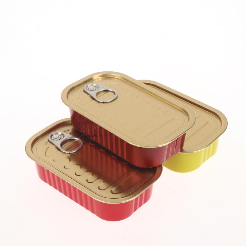 2Pcs 금속 직사각형 빈 미니 주석 상자 당김 링 커 - Food Storage Metal Box 리뷰 및 가격