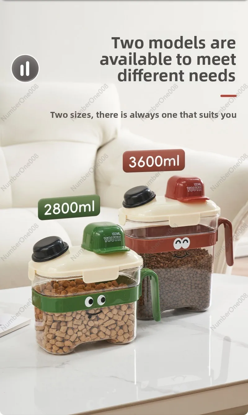 고양이 사료 보관통 강아지 사료 밀폐용기 방습 식품 등 - Food Storage For Dog 리뷰 및 가격