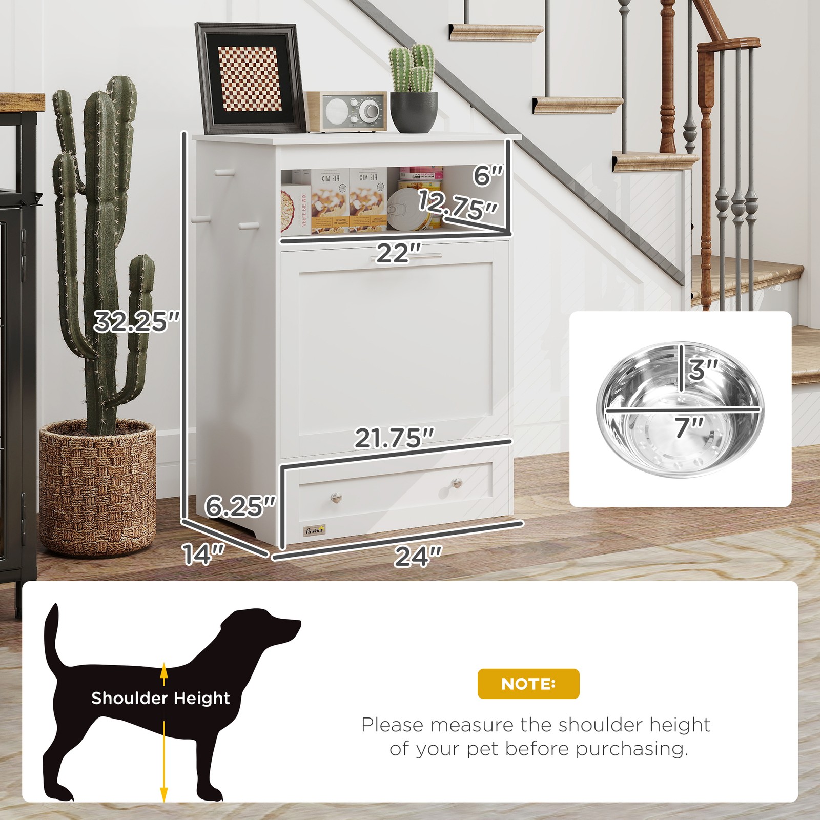 애완동물 급식 스테이션, 개와 고양이 사료 보관 급식  - Food Storage For Dog 리뷰 및 가격