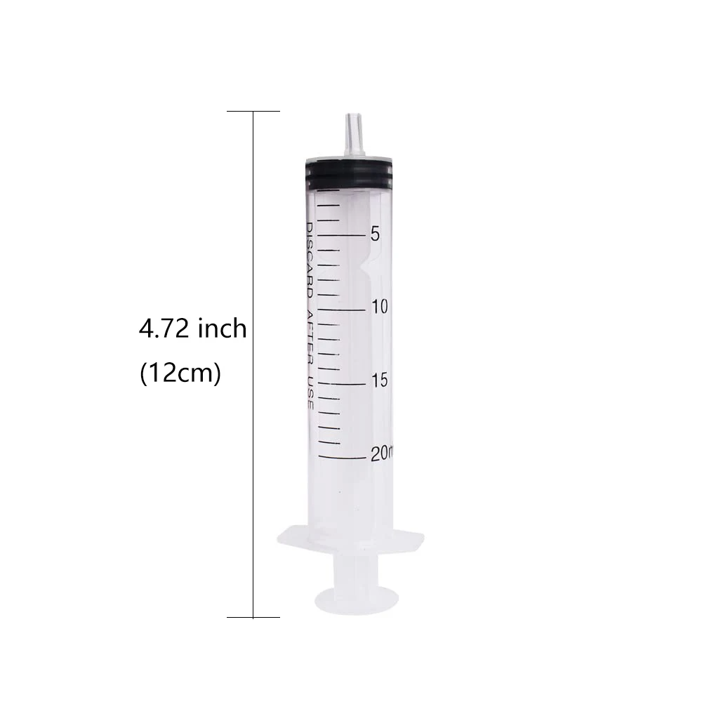 20ml 직선형 플라스틱 주사기 바늘 없음 개별 포장  - Food Storage For Dog 리뷰 및 가격