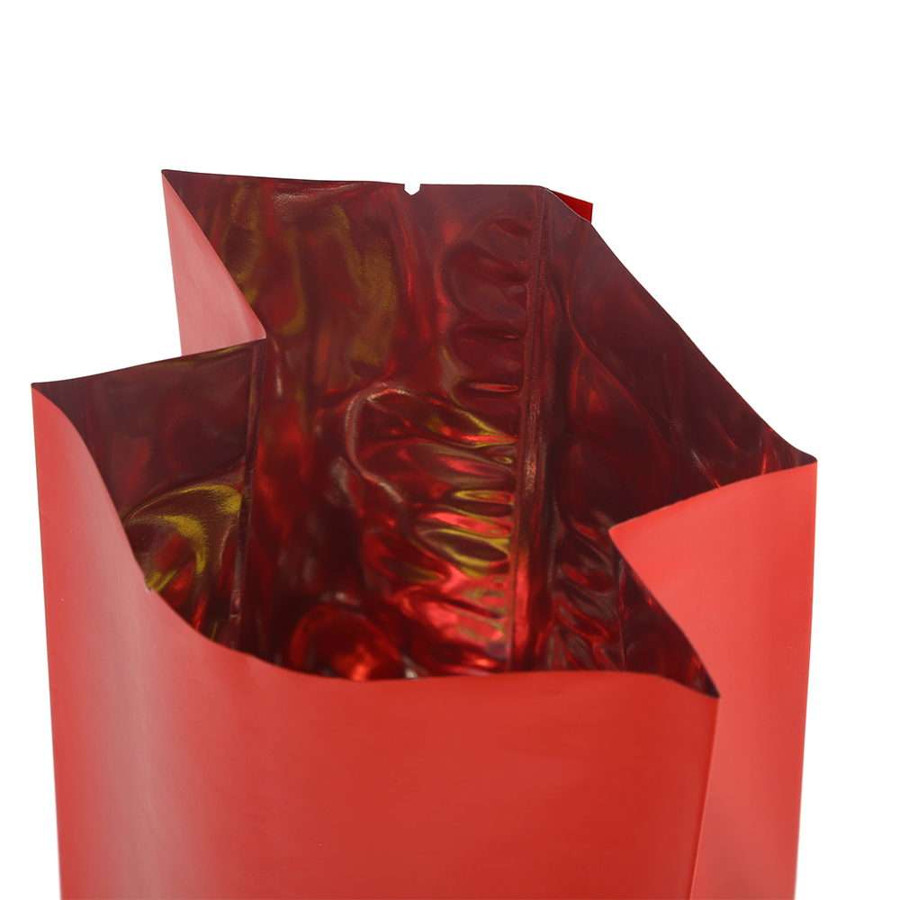 무광 레드 & 블랙 알루미늄 호일 사이드 거셋 백 –  - Food Storage Aluminum 리뷰 및 가격