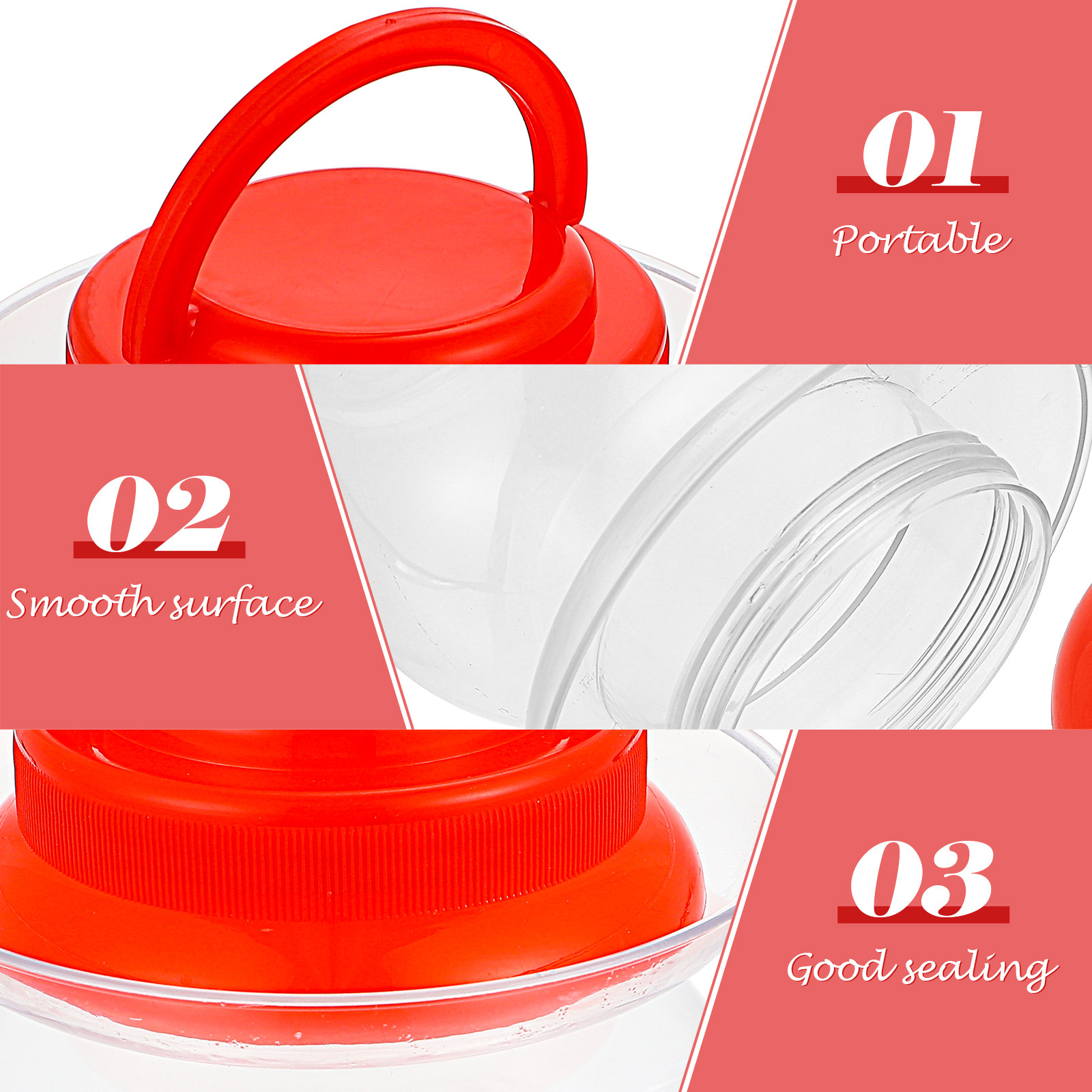 2개 세트, 플라스틱 밀폐 용기, 가정용, 주방용, 투 - Food Storage Plastic Container 리뷰 및 가격