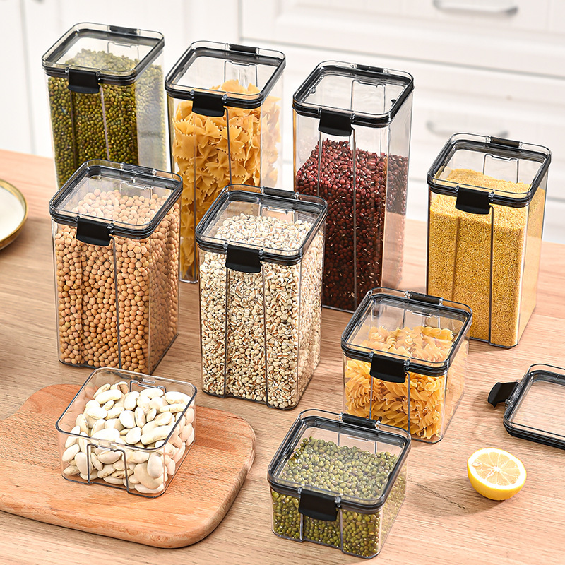 밀폐용기 주방 곡물 보관 정리함 대형 탱크 플라스틱 방 - Food Storage Jar Set 리뷰 및 가격