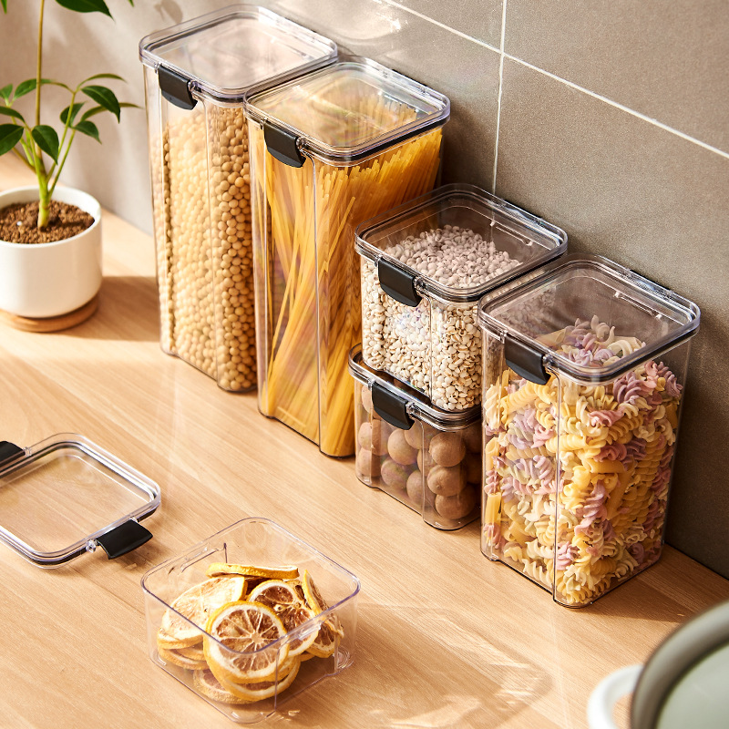 밀폐용기 주방 곡물 보관 정리함 대형 탱크 플라스틱 방 - Food Storage Jar Set 리뷰 및 가격