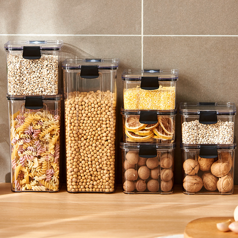 밀폐용기 주방 곡물 보관 정리함 대형 탱크 플라스틱 방 - Food Storage Jar Set 리뷰 및 가격