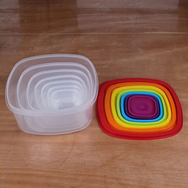 레인보우 7종 플라스틱 식품 보관 용기 - Food Storage Plastic Container 리뷰 및 가격