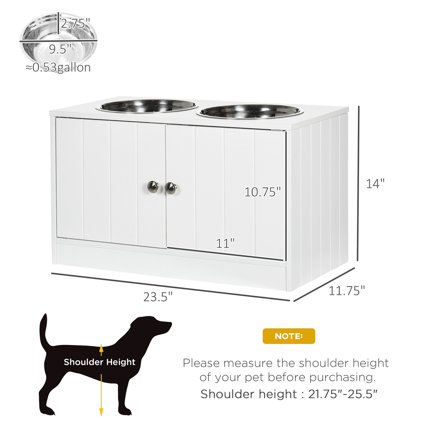 자석 도어가 있는 개 사료 보관 캐비닛 및 개 급식 스 - Food Storage For Dog 리뷰 및 가격