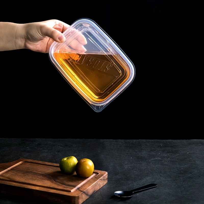 6개의 투명한 쌓을 수 있는 플라스틱 식품 보관 용기  - Food Storage Jar Set 리뷰 및 가격