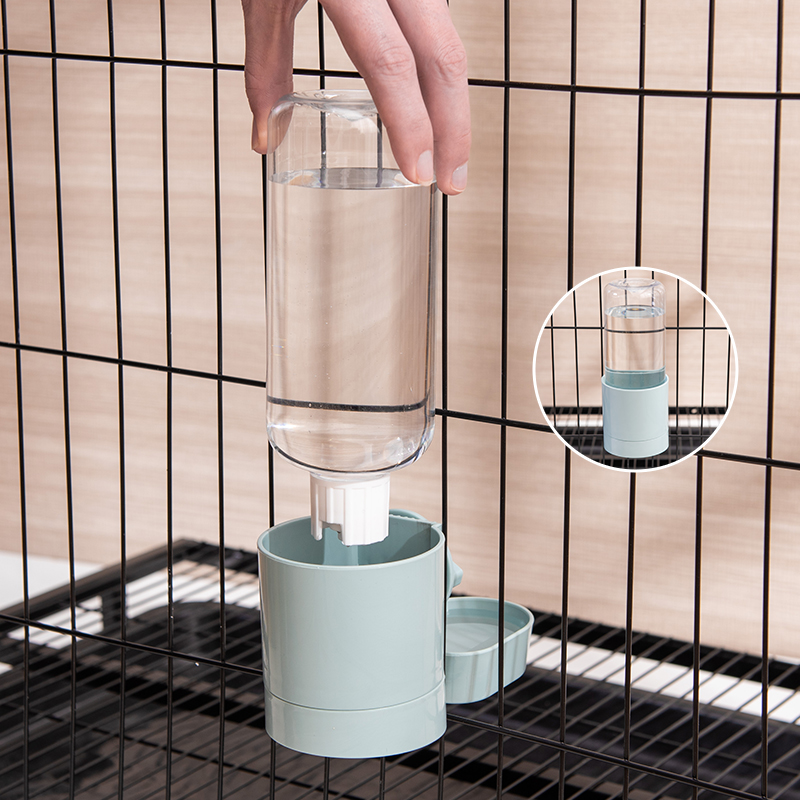 자동 애완동물 급식 케이지 걸이형 물통 사료통 소형견, - Food Storage For Dog 리뷰 및 가격