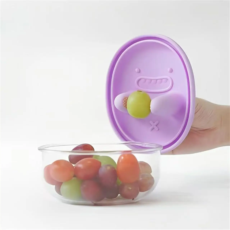 핸즈프리 스낵 박스, 부스러기 없는 스낵 보관함, 만화 - Food Storage Warehouse 리뷰 및 가격