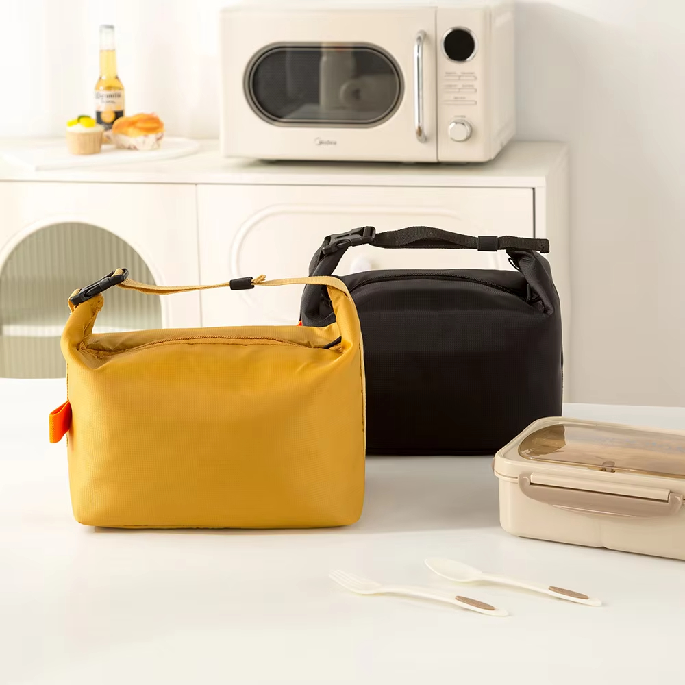 1pcs 점심 팩 절연 도시락 가방 알루미늄 호일 도시 - Food Storage Aluminum 리뷰 및 가격
