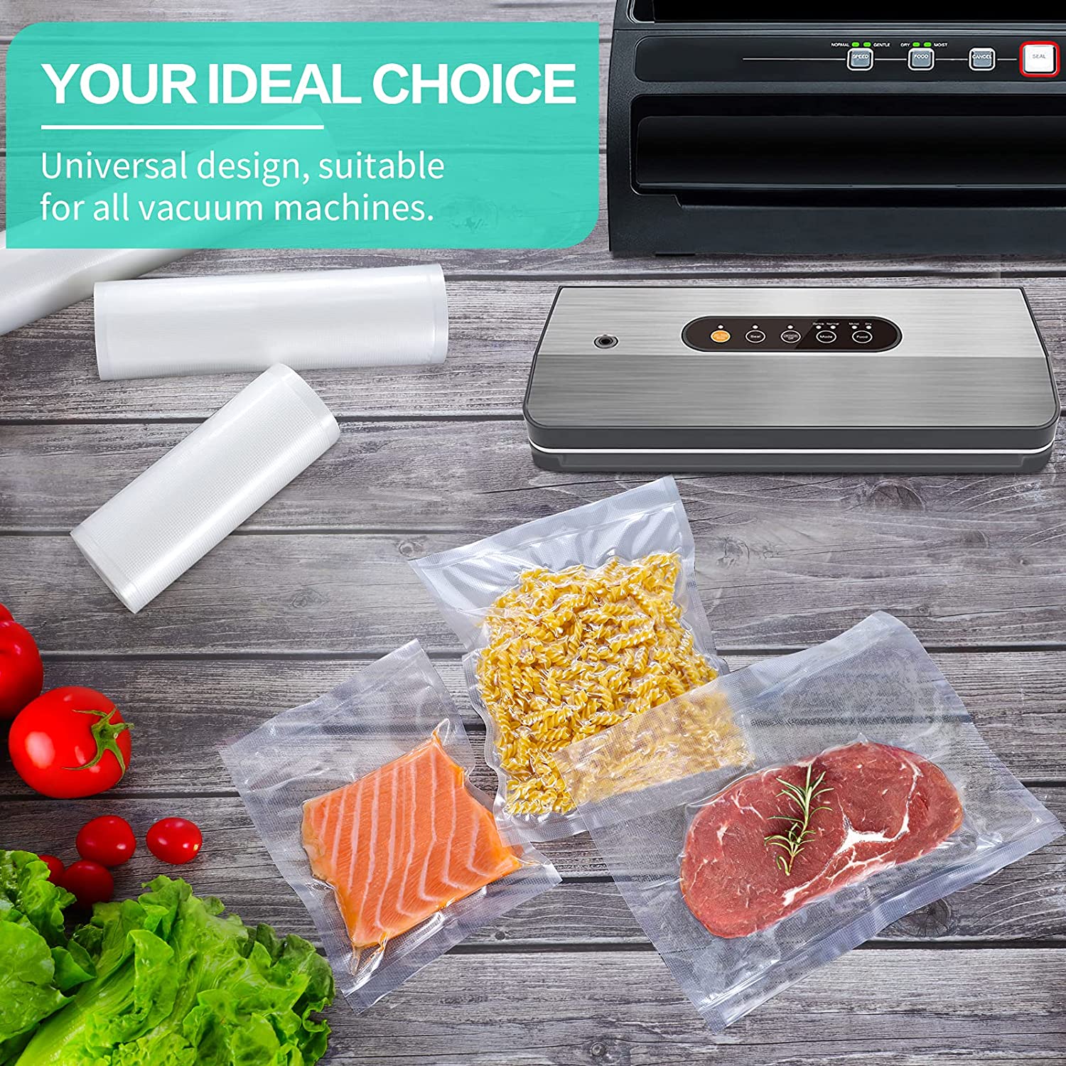 진공 식품 포장용 주방 가방 진공 밀봉 가방 수비드 보 - Vacuum Sealer Bag 리뷰 및 가격