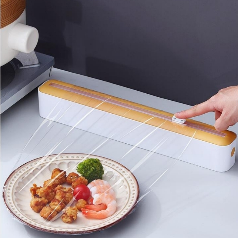 식품 플라스틱 집착 랩 디스펜서 커터가 있는 호일 홀더 - Food Storage Aluminum 리뷰 및 가격