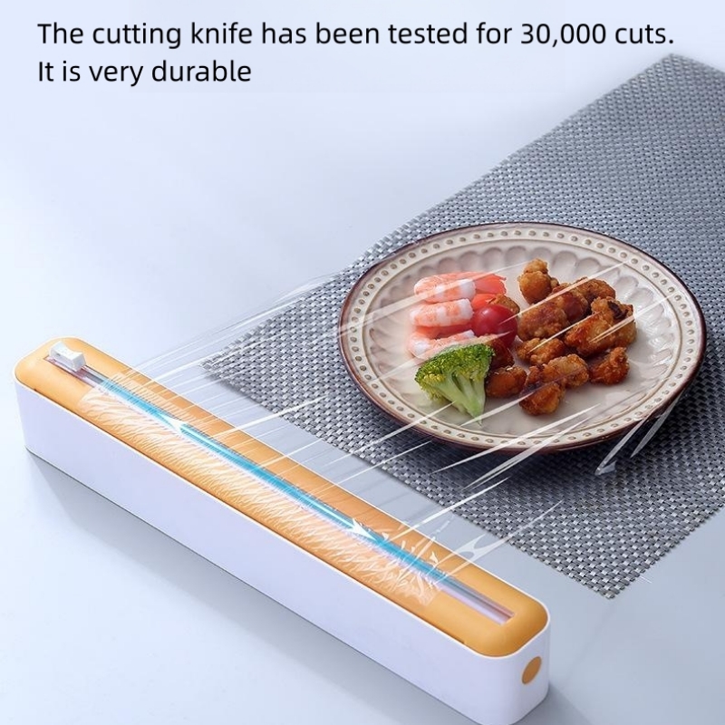 식품 플라스틱 집착 랩 디스펜서 커터가 있는 호일 홀더 - Food Storage Aluminum 리뷰 및 가격