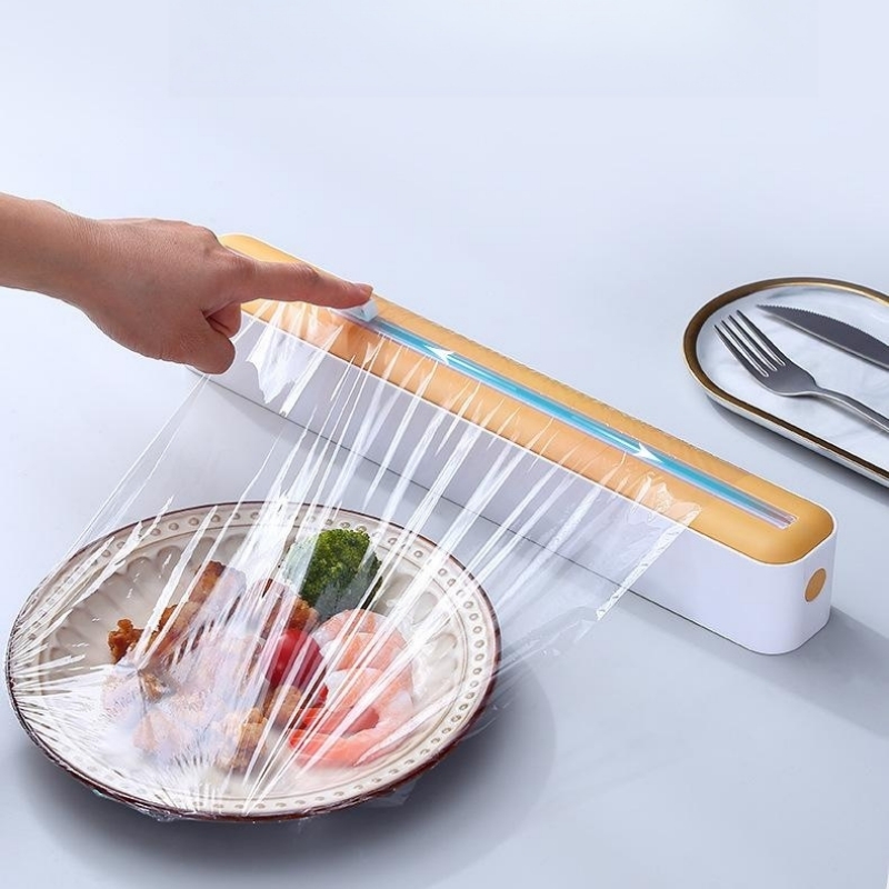 식품 플라스틱 집착 랩 디스펜서 커터가 있는 호일 홀더 - Food Storage Aluminum 리뷰 및 가격
