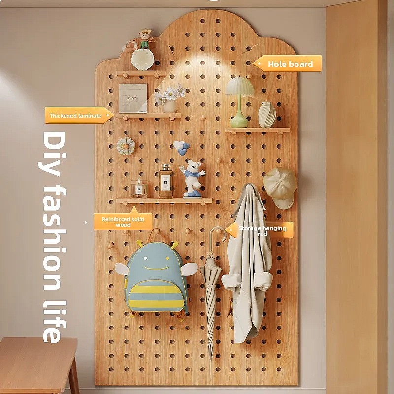 원목 페그보드 수납 선반 벽걸이 정리함 거실 현관 벽  - Food Storage Organizer 리뷰 및 가격