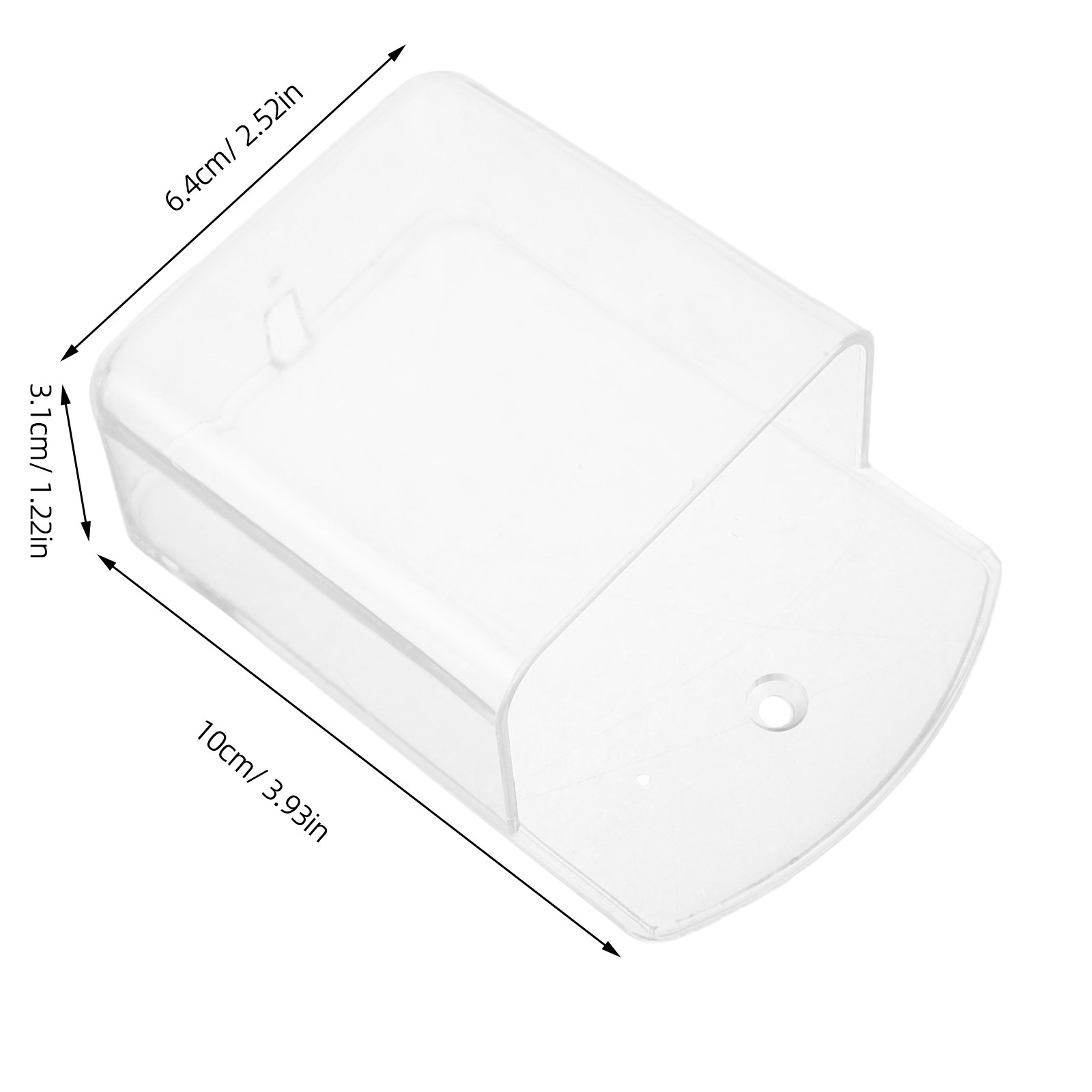리모컨 홀더 벽걸이형 3.9x2.5x1.2인치 플라스틱 - Food Storage Organizer 리뷰 및 가격