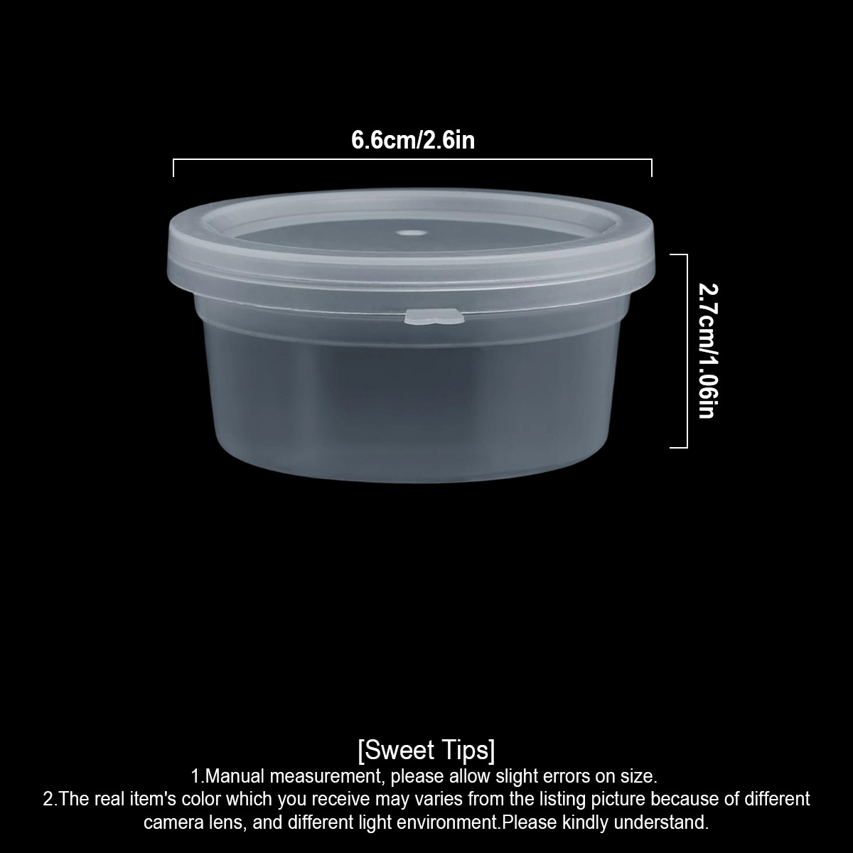 10/20/30개입 소형 슬라임 용기(뚜껑 포함), 조 - Food Storage Plastic Container 리뷰 및 가격