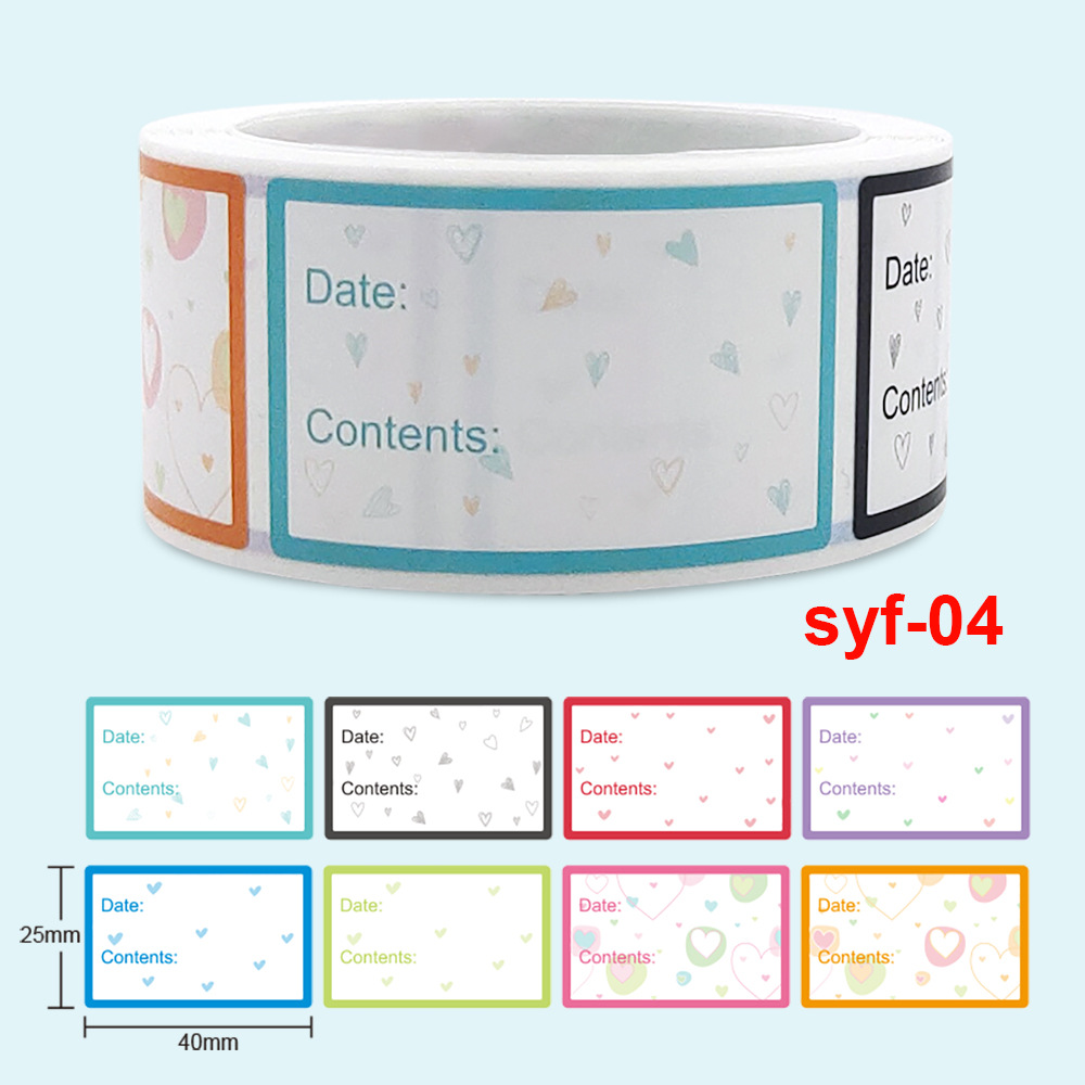 안전한 날짜 식품 카탈로그 보관 자체 접착 라벨 스티커 - Food Storage Label 리뷰 및 가격