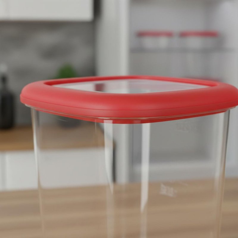 6개의 밀폐 식품 보관 용기 세트, 투명 디자인 플라스 - Food Storage Plastic Container 리뷰 및 가격