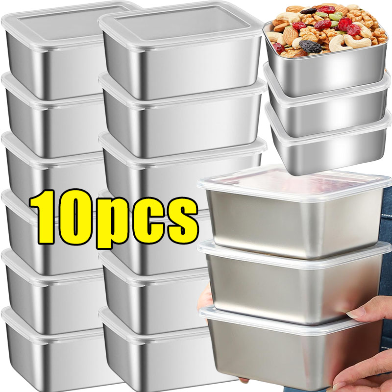 스테인리스 스틸 식품 보관 용기 - Food Storage Metal Box 리뷰 및 가격