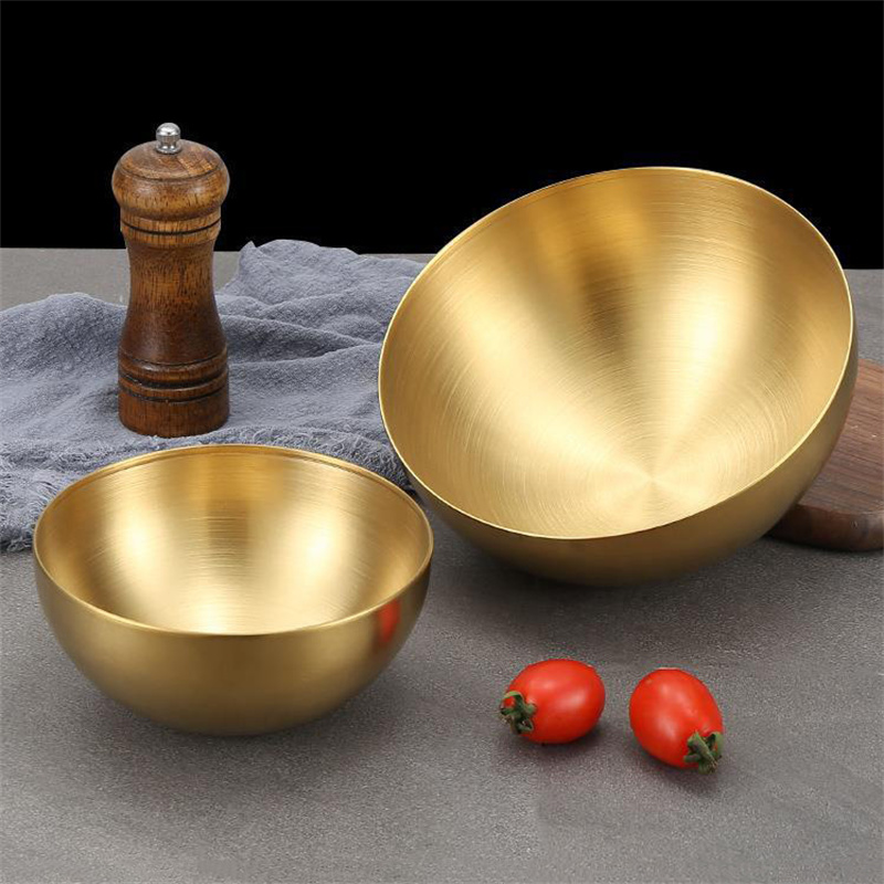 두꺼운 스테인리스 과일 샐러드 그릇 15cm/20cm/ - Food Storage Metal Box 리뷰 및 가격