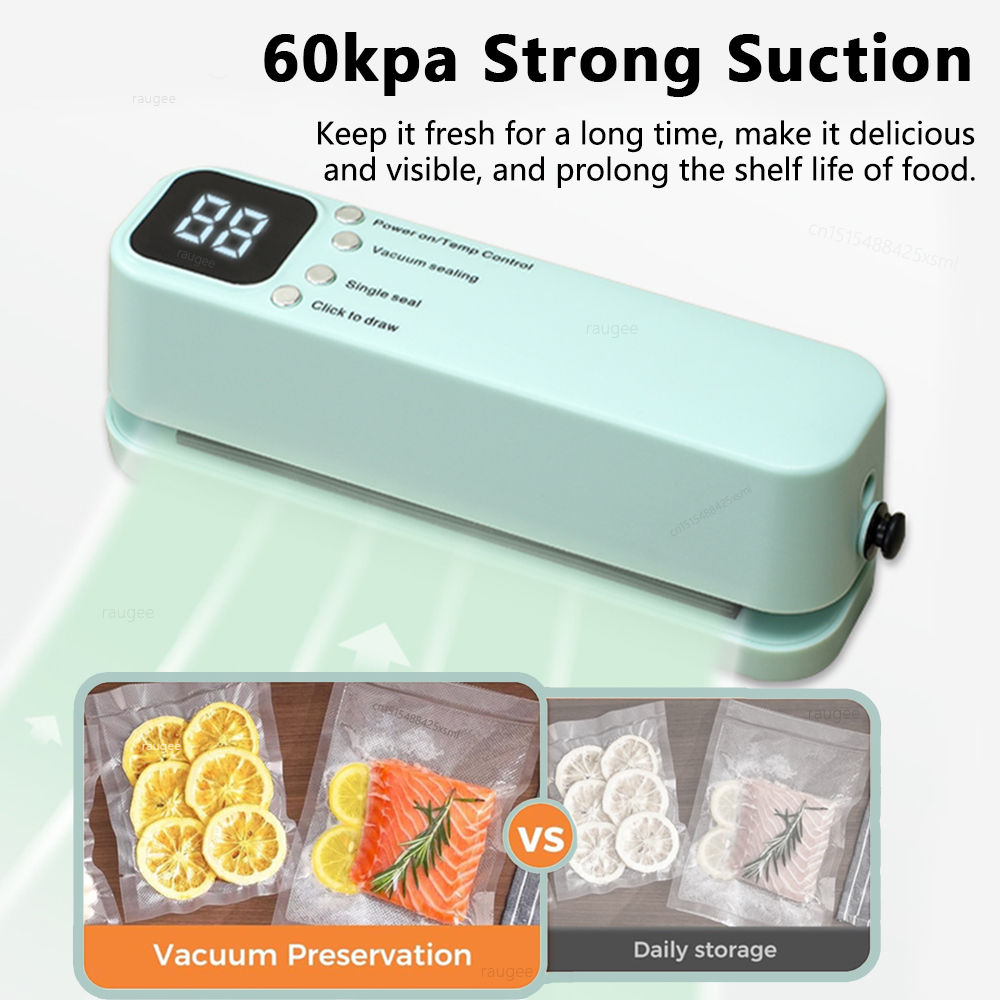 휴대용 미니 진공 포장기 USB 충전식 무선 식품 포장 - Vacuum Sealer Bag 리뷰 및 가격