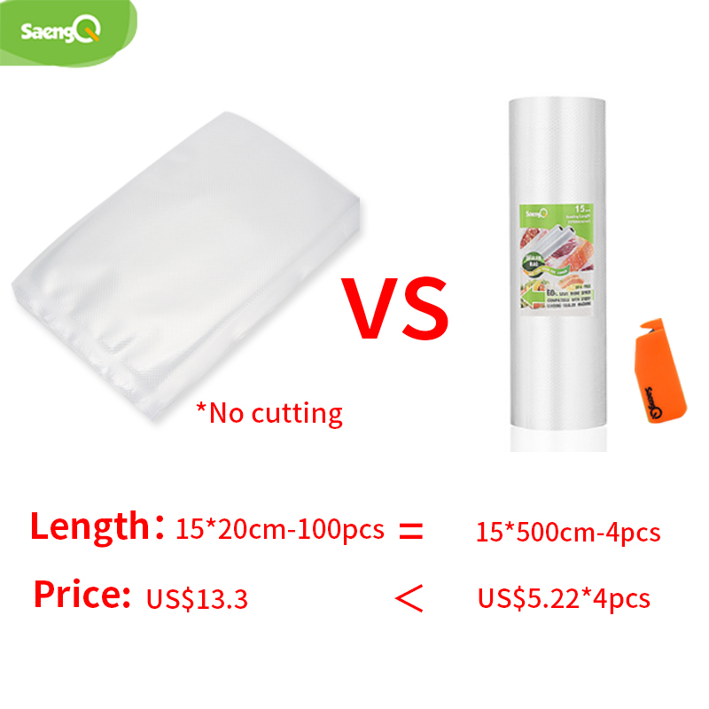 SaengQ 주방 진공 가방 식품 진공 실러 포장 기계 - Vacuum Sealer Bag 리뷰 및 가격