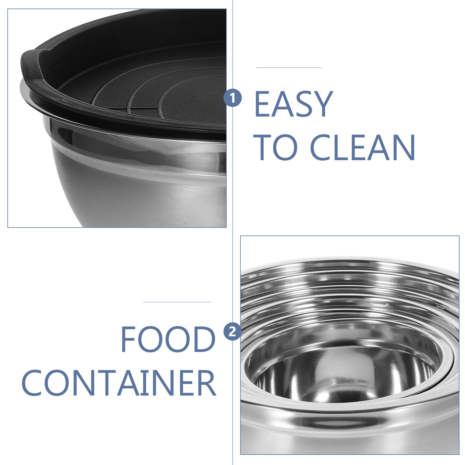 1세트, 쌓아서 보관 가능한 스테인리스 스틸 식품 용기 - Food Storage Airtight 리뷰 및 가격