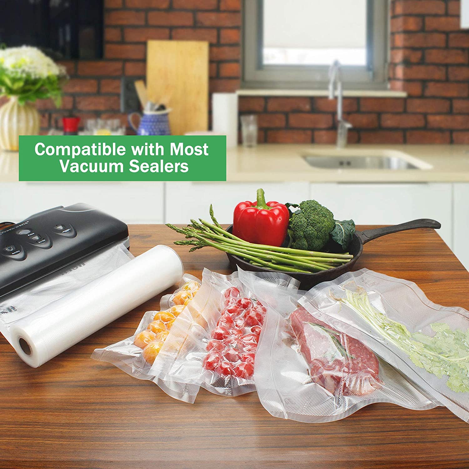 식품 진공 포장 실러 보관 가방 - Vacuum Sealer Bag 리뷰 및 가격