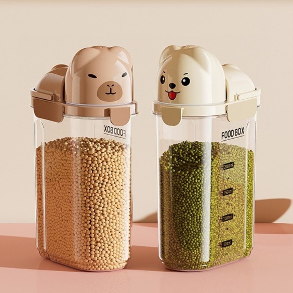 대용량 강아지 사료 보관함 투명 누수 방지 사료 보관  - Food Storage For Dog 리뷰 및 가격