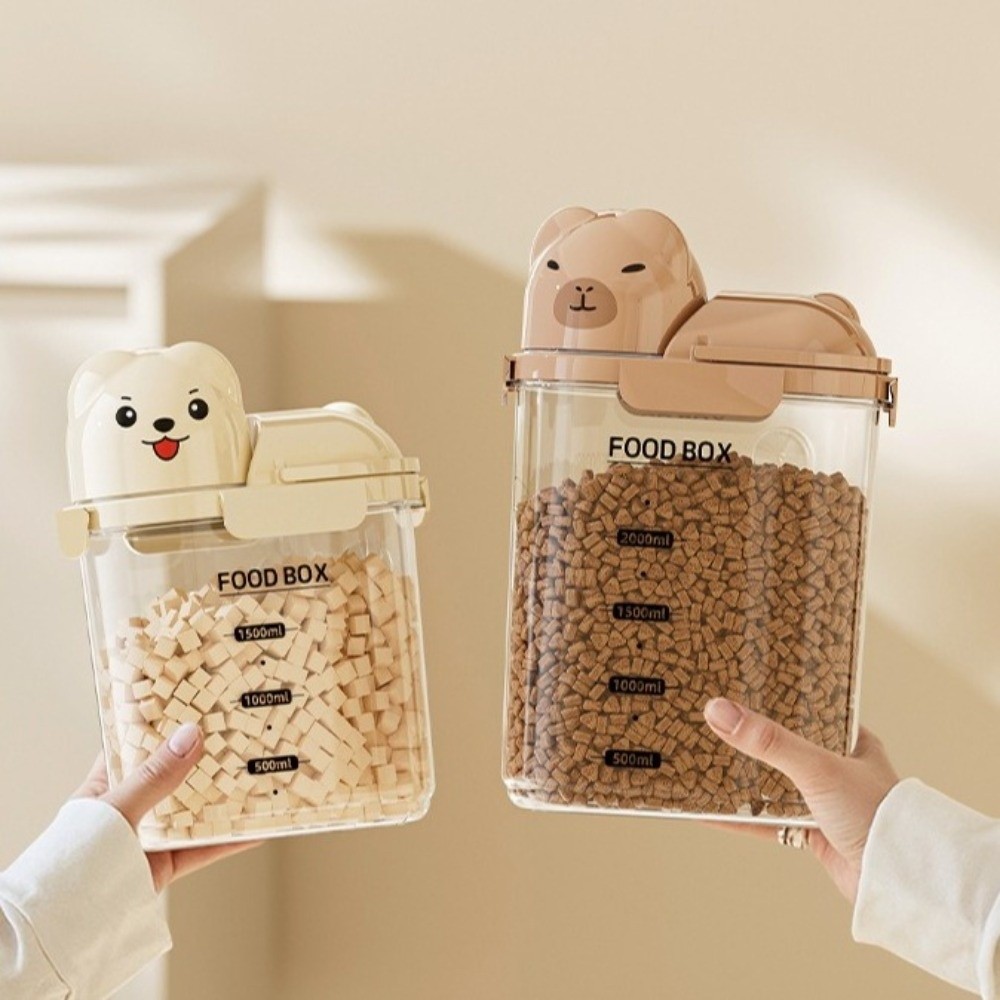 대용량 강아지 사료 보관함 투명 누수 방지 사료 보관  - Food Storage For Dog 리뷰 및 가격