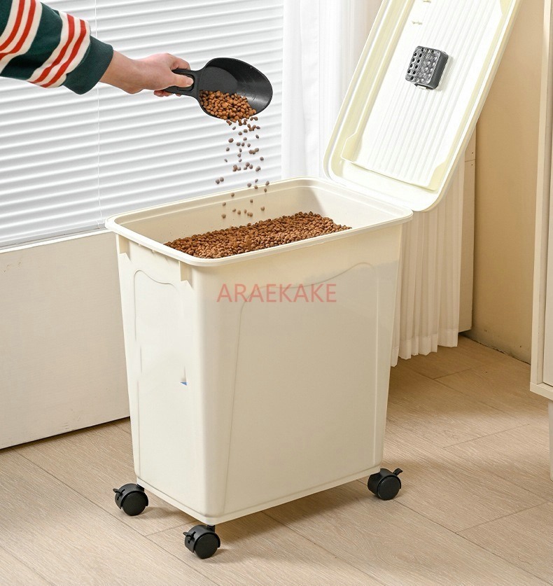 대용량 두꺼운 개 사료 양동이, 밀폐 및 방습, 가정용 - Food Storage For Dog 리뷰 및 가격