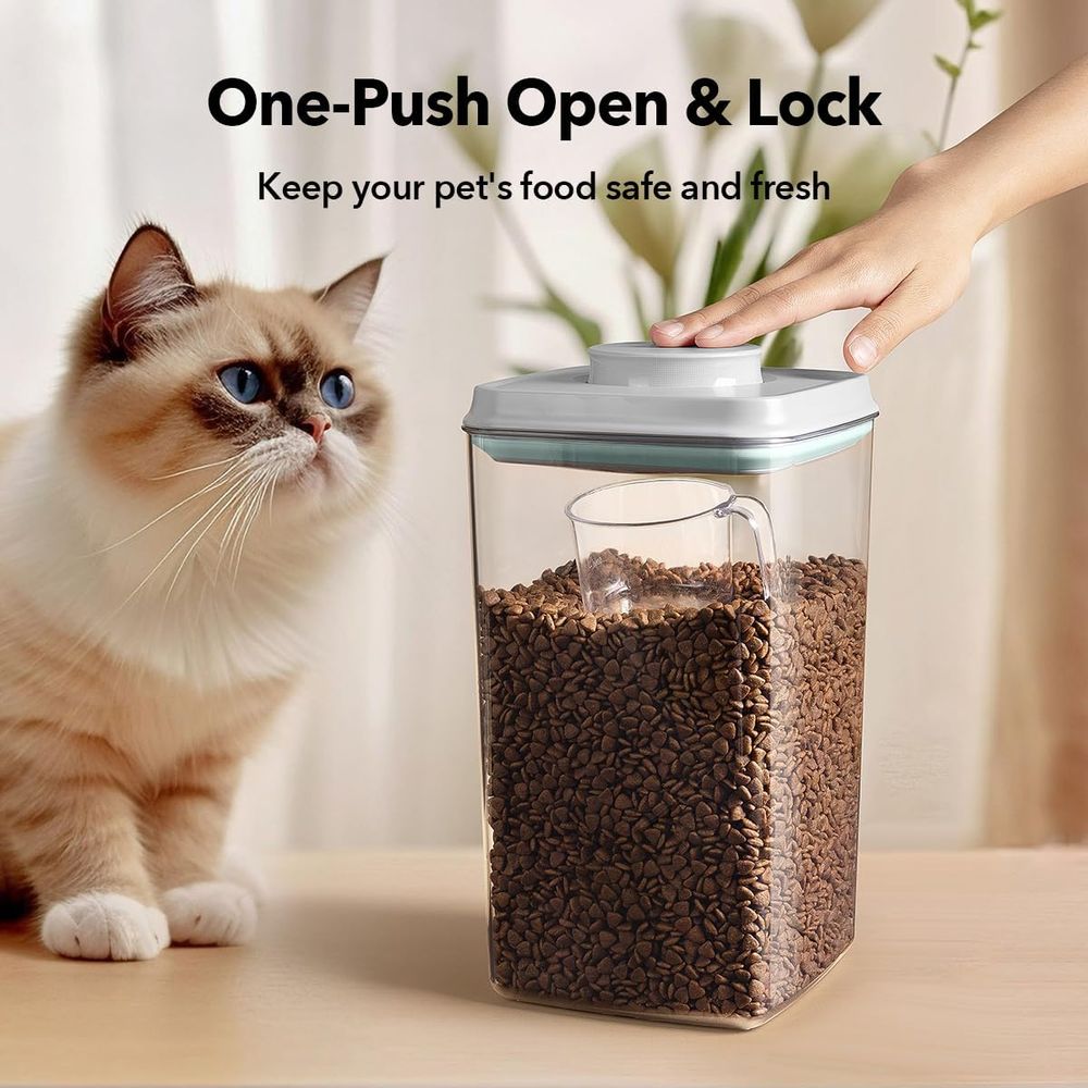 130ml 스쿱 – 4L/4.2qt 밀폐형 개 사료 용 - Food Storage For Dog 리뷰 및 가격