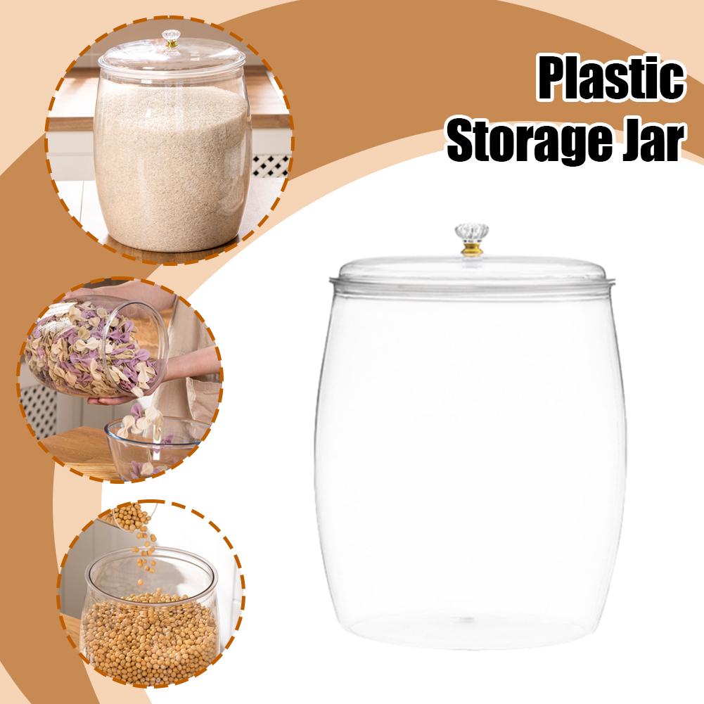 대형 투명 플라스틱 밀폐 용기, 쿠키, 사탕, 스낵,  - Food Storage Plastic Container 리뷰 및 가격