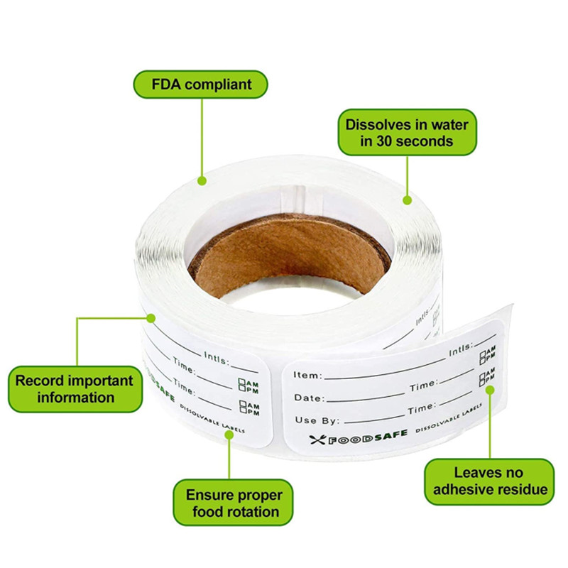 300/pcs 식품 저장 라벨 접착제 이동식 식품 라벨 - Food Storage Label 리뷰 및 가격