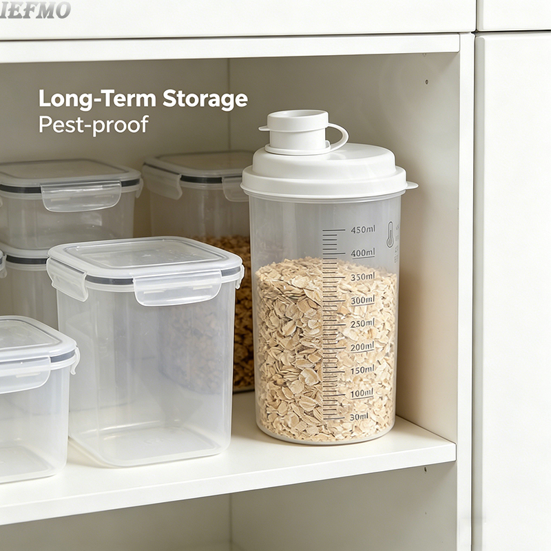 뚜껑이 있는 밀폐 식품 보관 용기, 설탕 디스펜서, 갈 - Food Storage Airtight 리뷰 및 가격