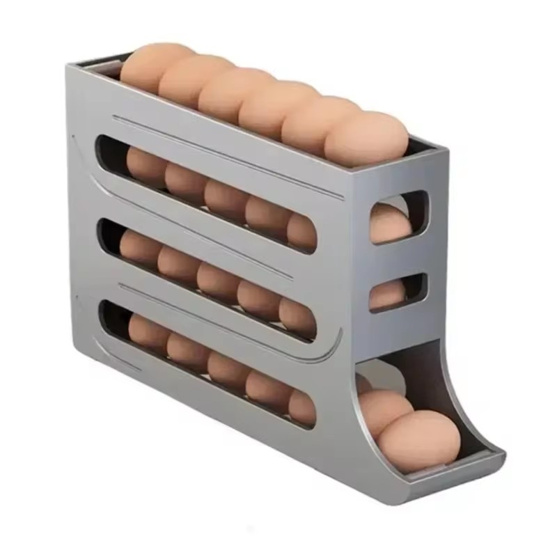 냉장고용 4단 회전식 계란 보관대, 공간 활용도가 높은 - Egg Storage Holder 리뷰 및 가격