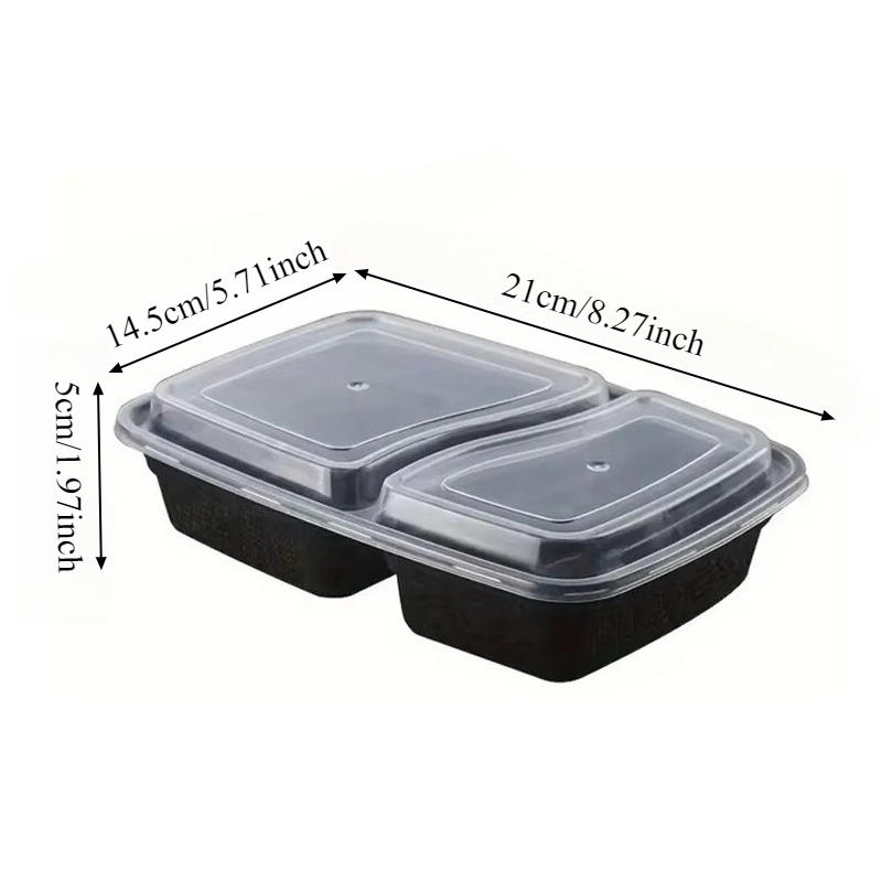 10 세트 뚜껑이 있는 일회용 식품 상자 전자레인지 식 - Food Storage Jar Set 리뷰 및 가격