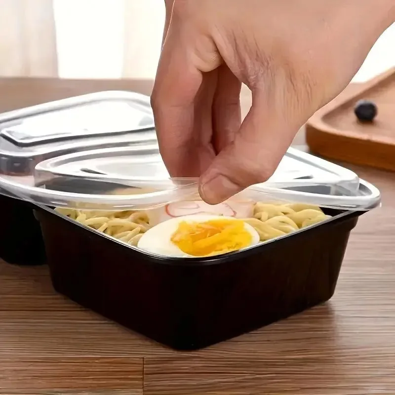10 세트 뚜껑이 있는 일회용 식품 상자 전자레인지 식 - Food Storage Jar Set 리뷰 및 가격