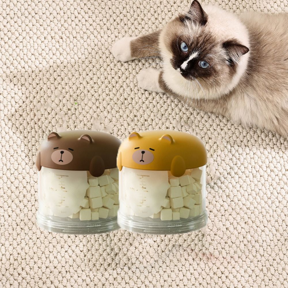 실용적인 플라스틱 다층 고양이 사료통 밀폐형 귀여운 강 - Food Storage For Dog 리뷰 및 가격